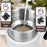Duronic MF500 WE Mousseur à Lait électrique automatique 550W | Pour café cappuccino latte chocolat chaud thé | Mousse chaude ou froide et lait chaud | Capacité 500 ml | Pot en inox