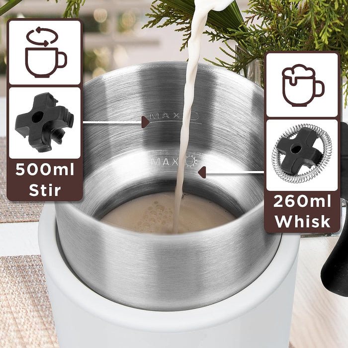 Mousseur à Lait Électrique - Rechargeable - Mousse rapide en 15 Mousseur à Lait Électrique - Rechargeable - Mousse rapide en 15